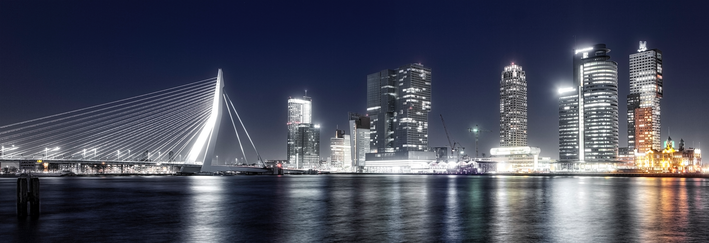 Rotterdam City Skyline